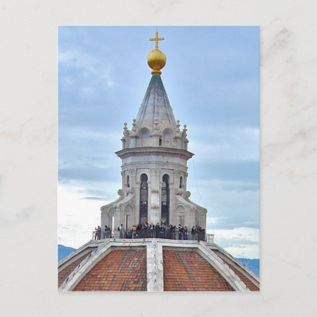 Postal Duomo - Florencia, Italia (Anverso)