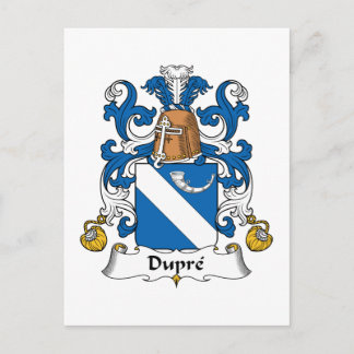 Postal Dupre Family Crest