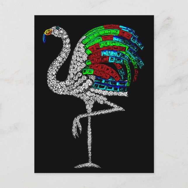 Postal Duquesa de Windsor Flamingo Brooch (Anverso)