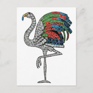 Postal Duquesa de Windsor Flamingo Brooch