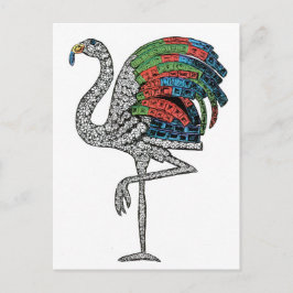 Postal Duquesa de Windsor Flamingo Brooch