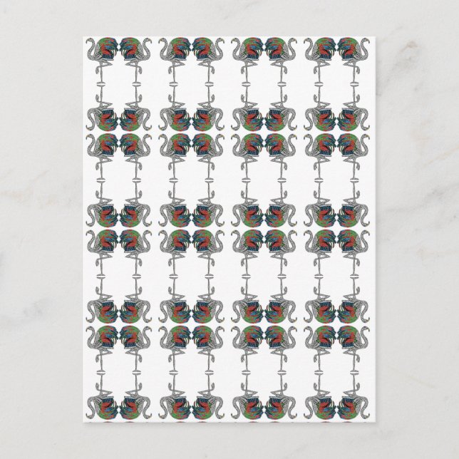 Postal Duquesa de Windsor Flamingo Brooch (Anverso)