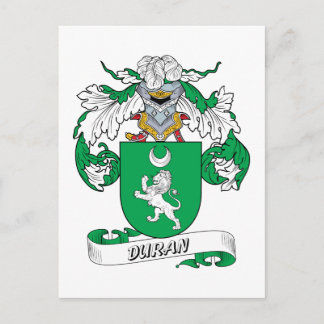 Postal Duran Family Crest
