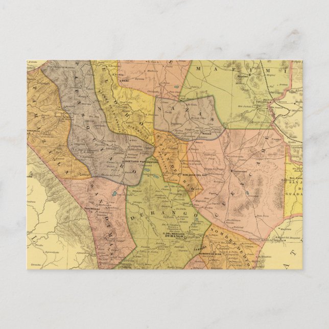 Postal Durango (Anverso)