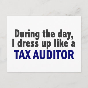 Postal Durante El Día Me Vestiré Como Un Auditor Fiscal