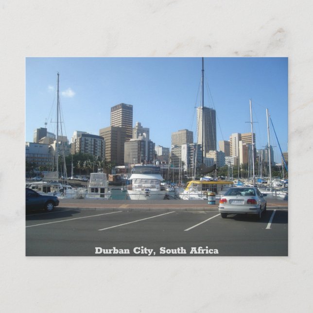 Postal Durban, Sudáfrica (Anverso)