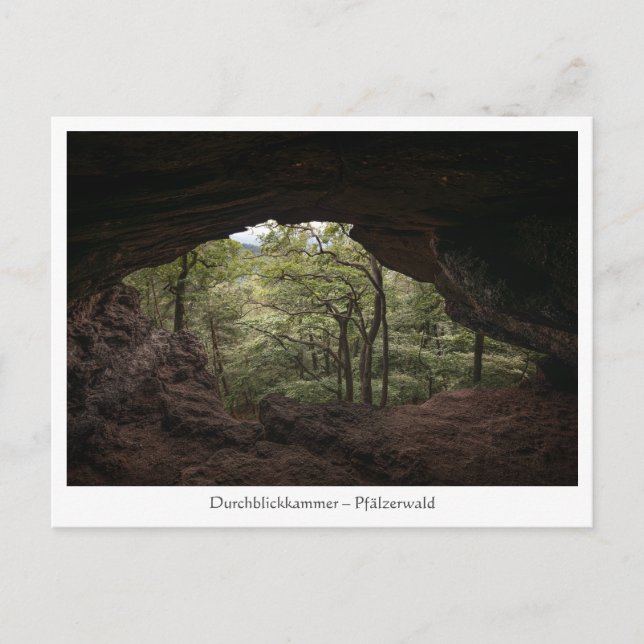 Postal Durchblickkammer Pfälzerwald (Anverso)