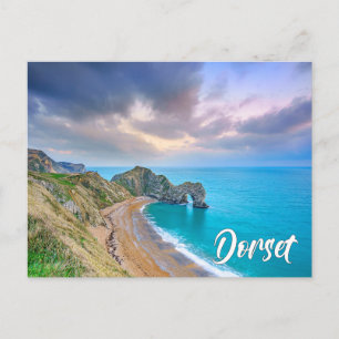 Postal Durdle Door, Costa Jurásica, Dorset, Inglaterra