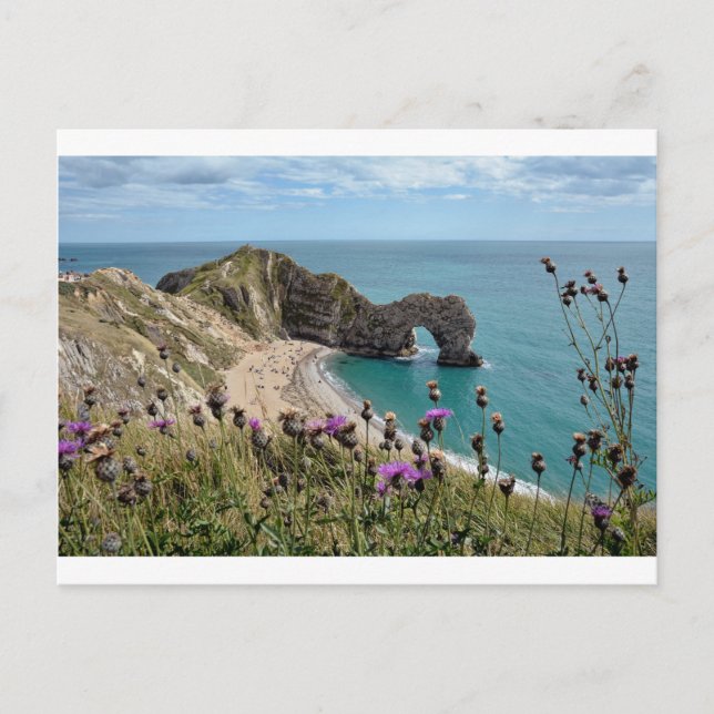Postal Durdle Door Dorset (Anverso)