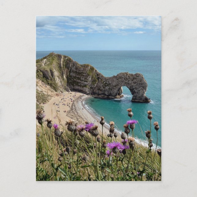 Postal Durdle Door Dorset (Anverso)