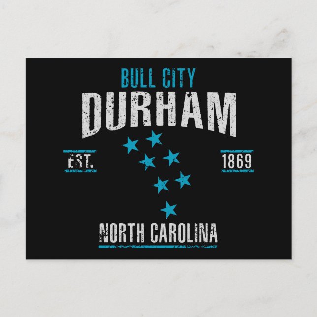 Postal Durham (Anverso)