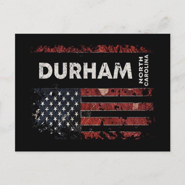 Postal Durham North Carolina (Anverso)