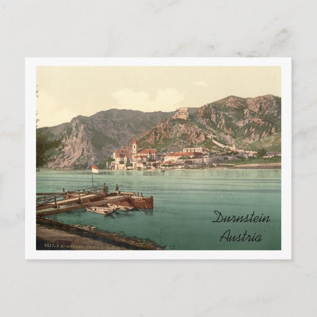 Postal Dürnstein, Austria (Anverso)