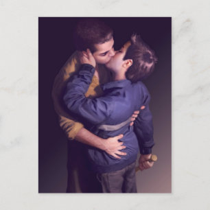 Postal Duro - Sólo el beso (postal)