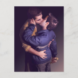 Postal Duro - Sólo el beso (postal)