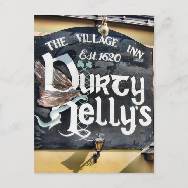 Postal Durty Nelly's Pub Postcard (Anverso)