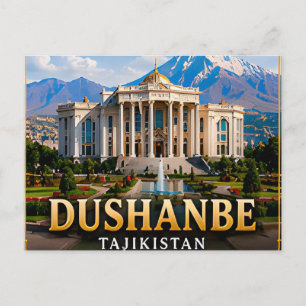 Postal Dushanbe Tayikistán Asia Central Viaje 📍