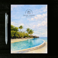 Dusit Thani Maldivas | Recuerdo de viaje en acuare
