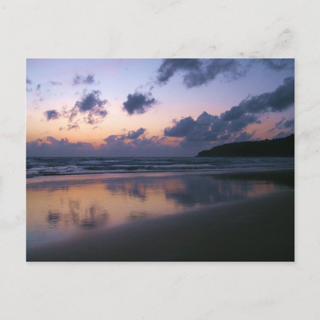 Postal Dusk At Karon Beach (Anverso)