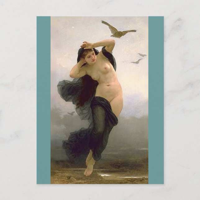 Postal Dusk by Bouguereau (Anverso)