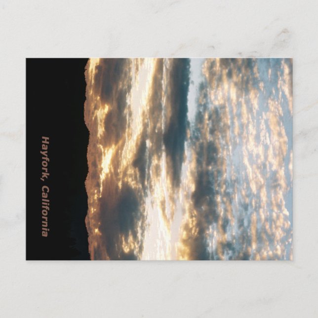 Postal Dusk nublado...... (Anverso)