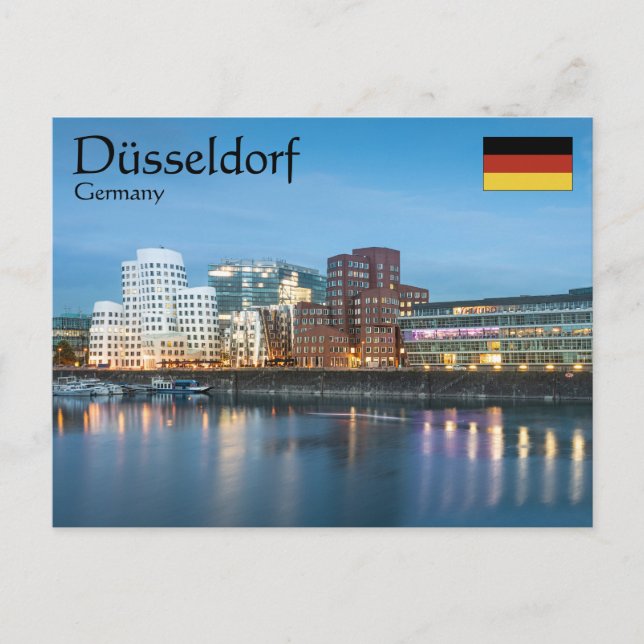 Postal Dusseldorf Alemania (Anverso)