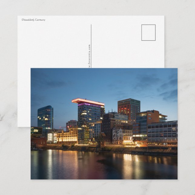 Postal Dusseldorf Alemania (Anverso / Reverso)