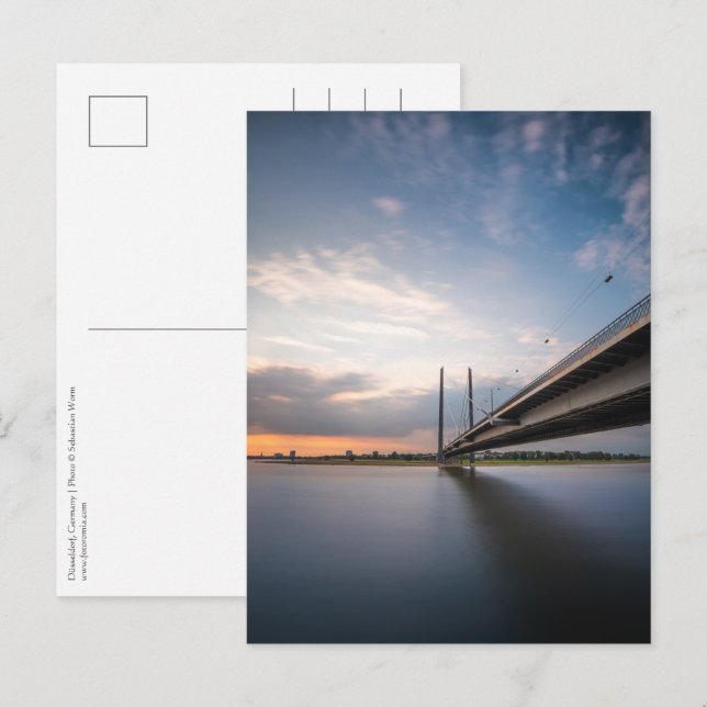 Postal Dusseldorf Alemania (Anverso / Reverso)