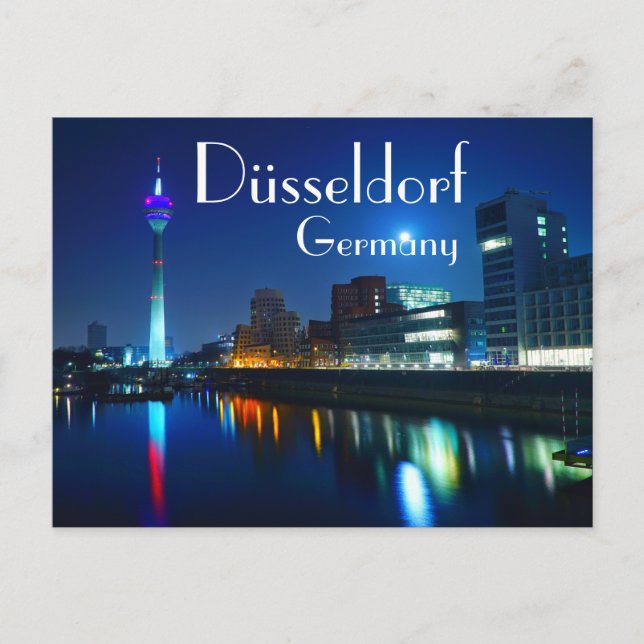 Postal Düsseldorf Alemania (Anverso)