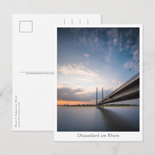 Postal Dusseldorf Alemania (Anverso / Reverso)