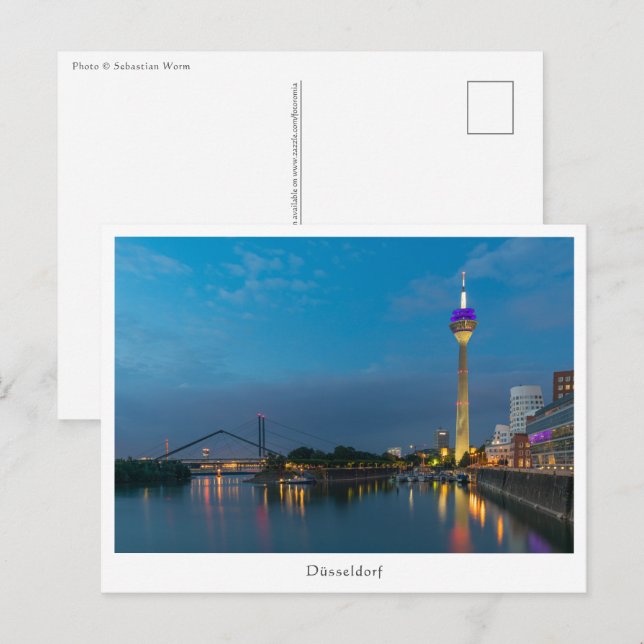 Postal Dusseldorf Alemania (Anverso / Reverso)