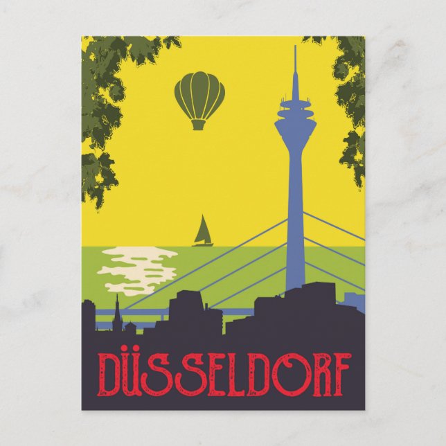 Postal Dusseldorf (Alemania) (Anverso)