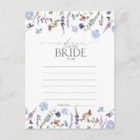 Dusty Blue Wildflower Consejos A La Novia