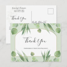 Dusty Green Boho Arco Geométrico de Boda Agradecim