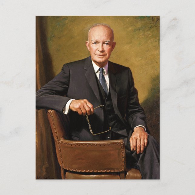 Postal Dwight D. Eisenhower (Anverso)