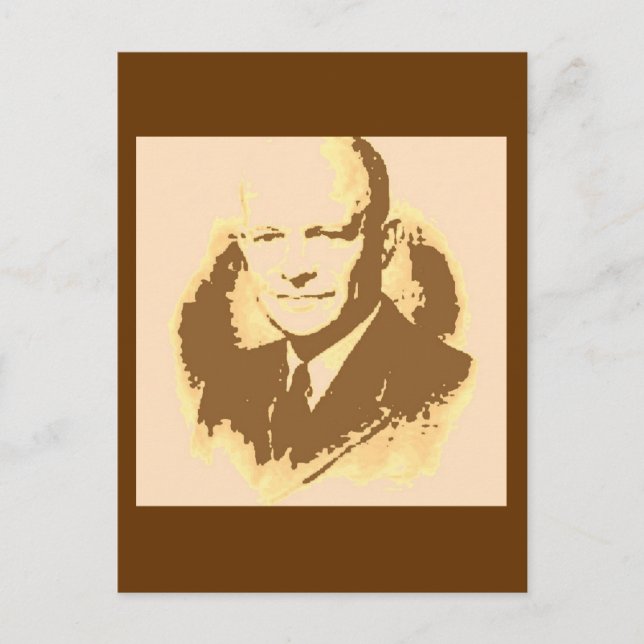 Postal Dwight D Eisenhower (Anverso)