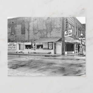 Postal Dyersburg Tennessee Reeds Dairy Bar