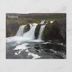 Postal Dynjandi (Fjallfoss), Westfjords, Islandia
