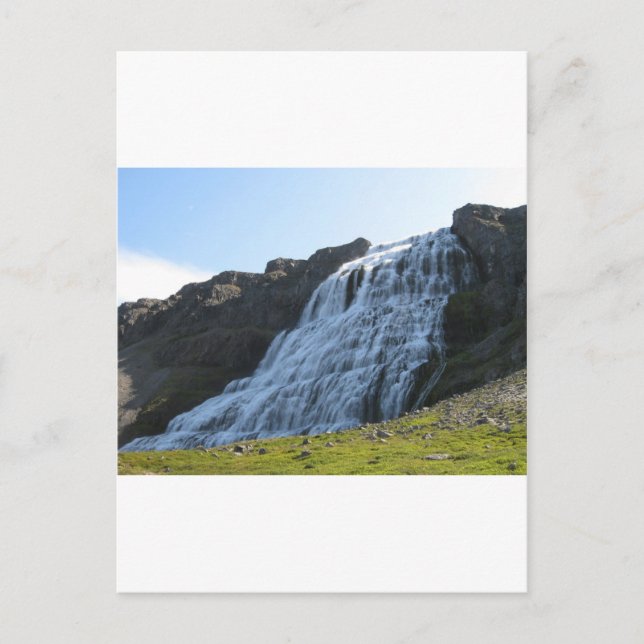 Postal Dynjandifoss (Anverso)