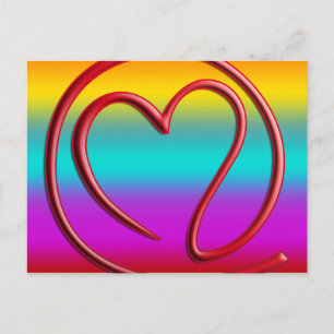 Postal e m a i l 4 y u   coloreado lineal