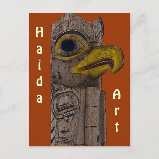 Postal EAGLE TOTEM Collection (Anverso)