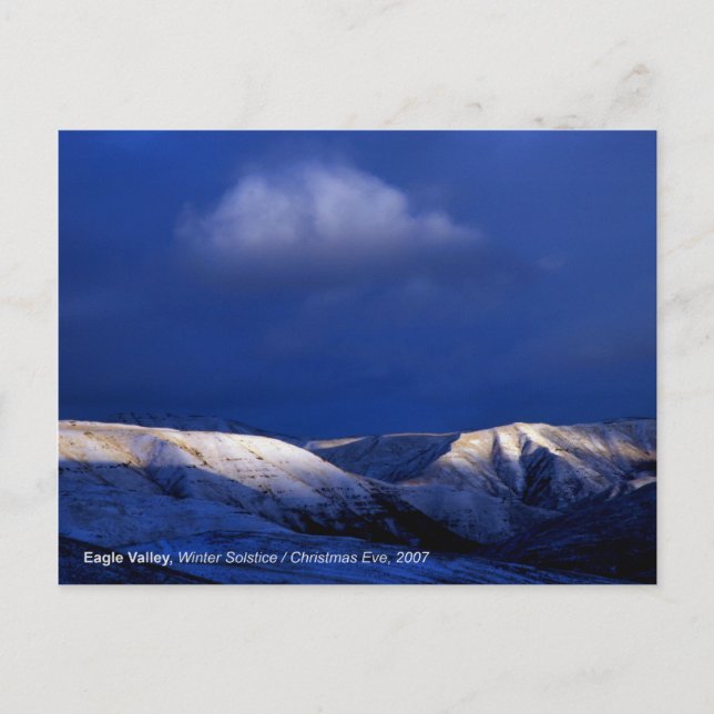 POSTAL EAGLE VALLEY (Anverso)