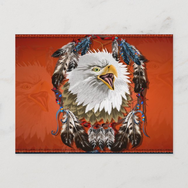 Postal EagleDreamcatcher-Postcard (Anverso)