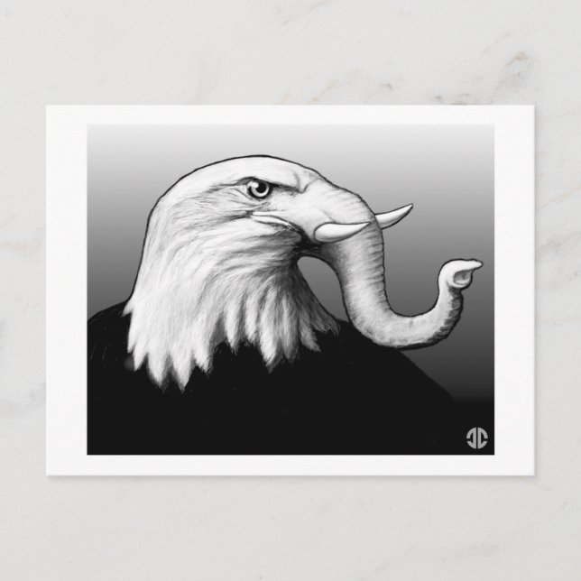 Postal Eaglephant (Anverso)