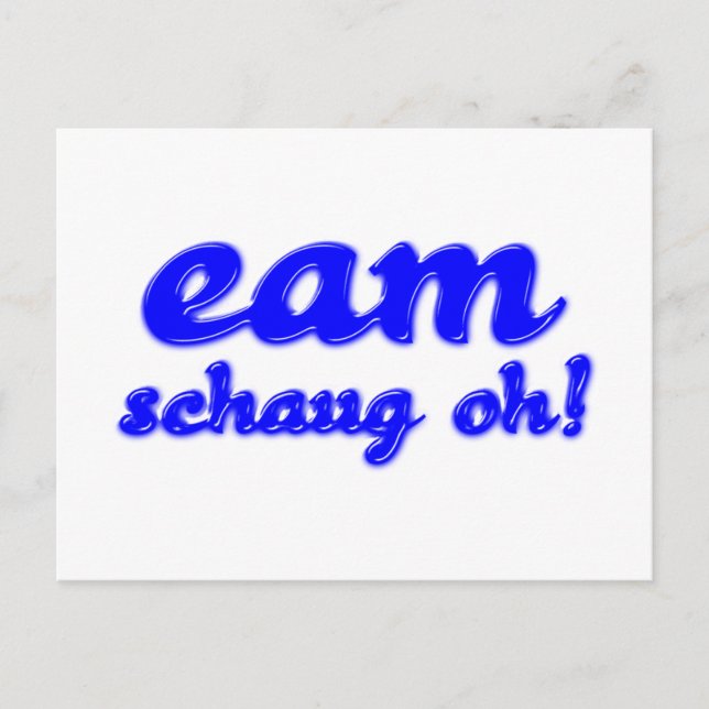 Postal eam schaug oh bayrisch bayerisch Bayern (Anverso)