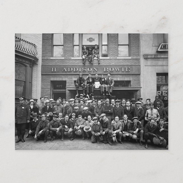 Postal Early Harley, 1925 (Anverso)