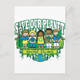 Postal Earth Kids Rhode Island