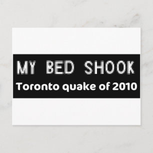 Postal EARTHQUAKE Toronto