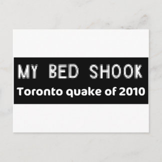 Postal EARTHQUAKE Toronto