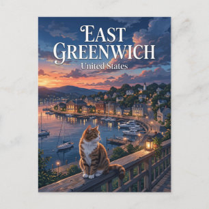 Postal East Greenwich, Rhode Island, Estados Unidos